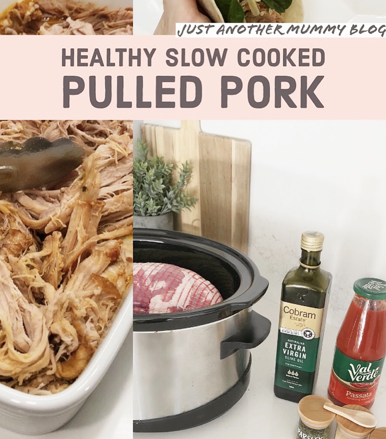 Slow Cooker Pulled Pork - Healthy Recipes Blog